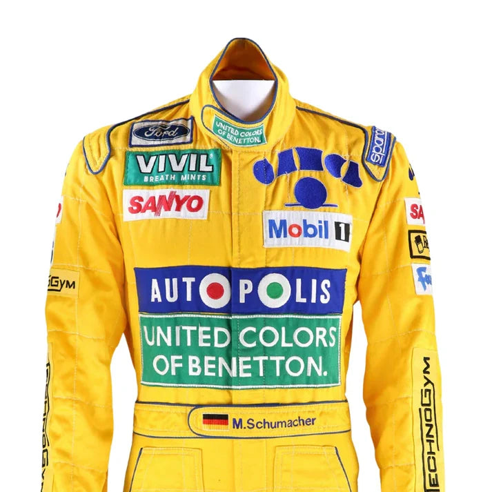 Michael Schumacher 1992 F1 Racing Suit