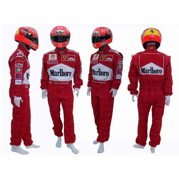 Michael Schumacher 2001 Belgian GP F1 Racing Suit