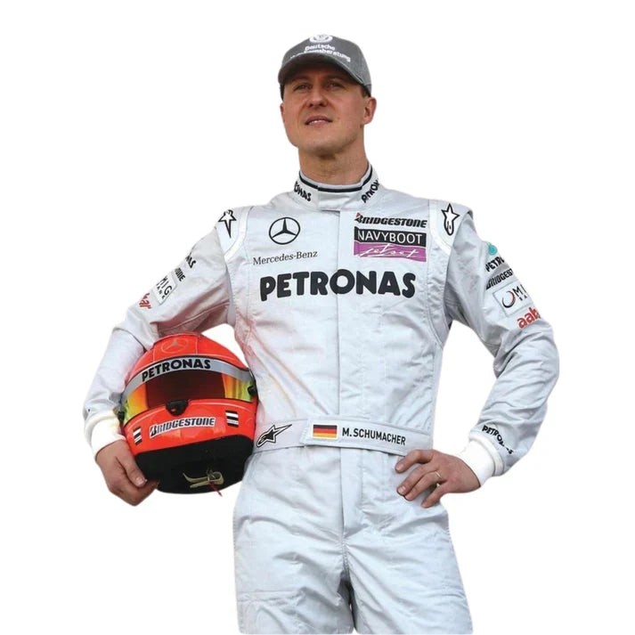 Michael Schumacher 2010 F1 Racing Suit