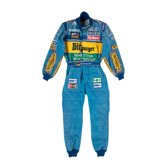 Michael Schumacher BitBurger 1995 F1 Racing Suit