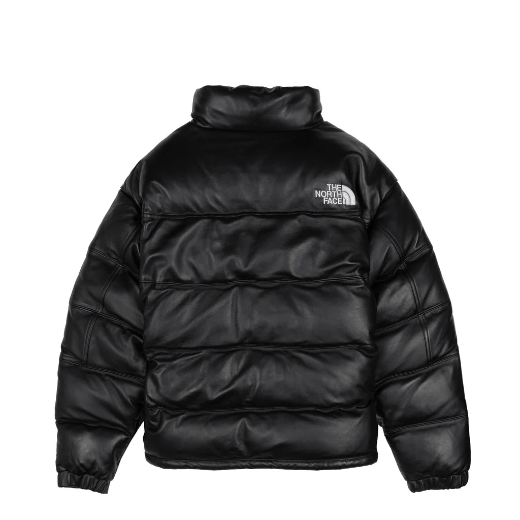 The North Face leather pack summit jacket