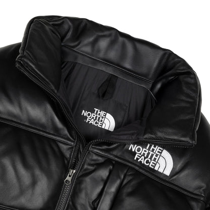The North Face leather pack summit jacket