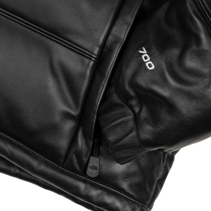 The North Face leather pack summit jacket
