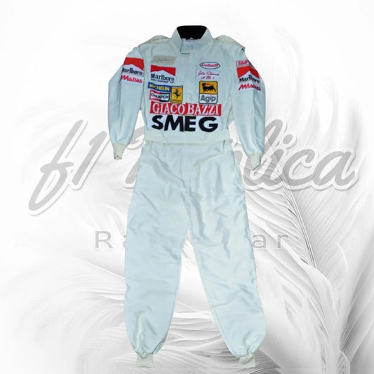 Gilles Villeneuve 1980 Ferrari F1 Racing Suit Replica
