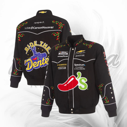 Carson Hocevar Chili's NASCAR Racing Jacket