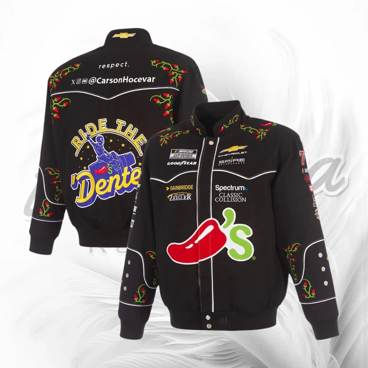 Carson Hocevar Chili's NASCAR Racing Jacket