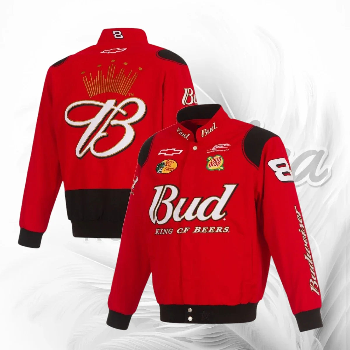 Budweiser NASCAR Red Vintage Motorsport Jacket