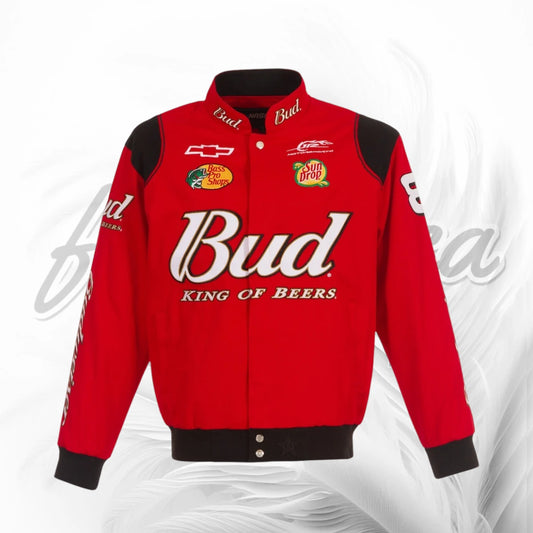 Budweiser NASCAR Red Vintage Motorsport Jacket