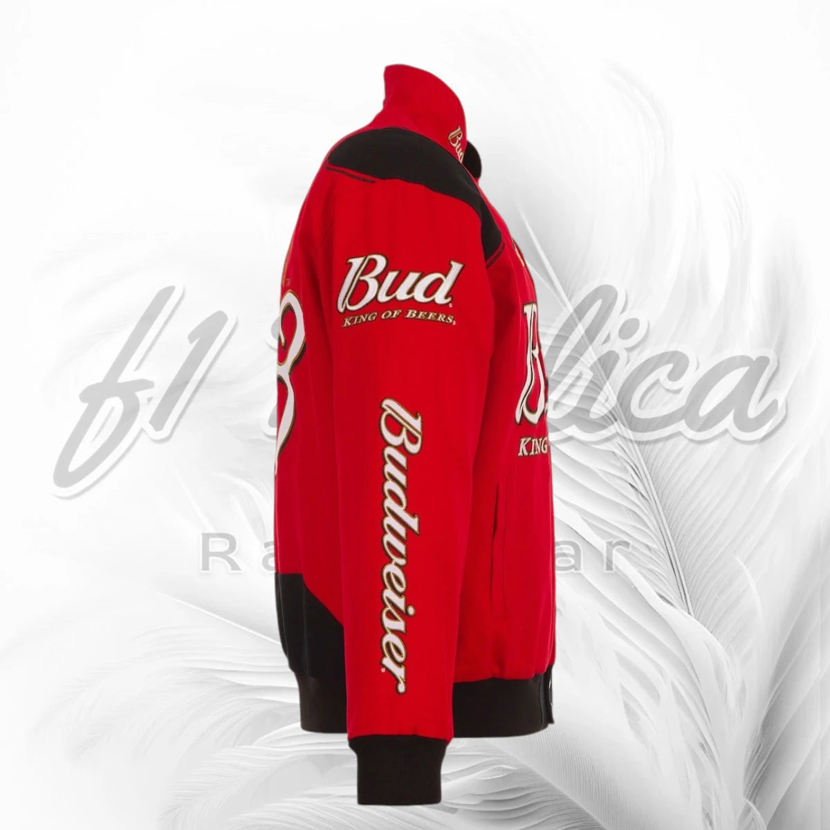 Budweiser NASCAR Red Vintage Motorsport Jacket