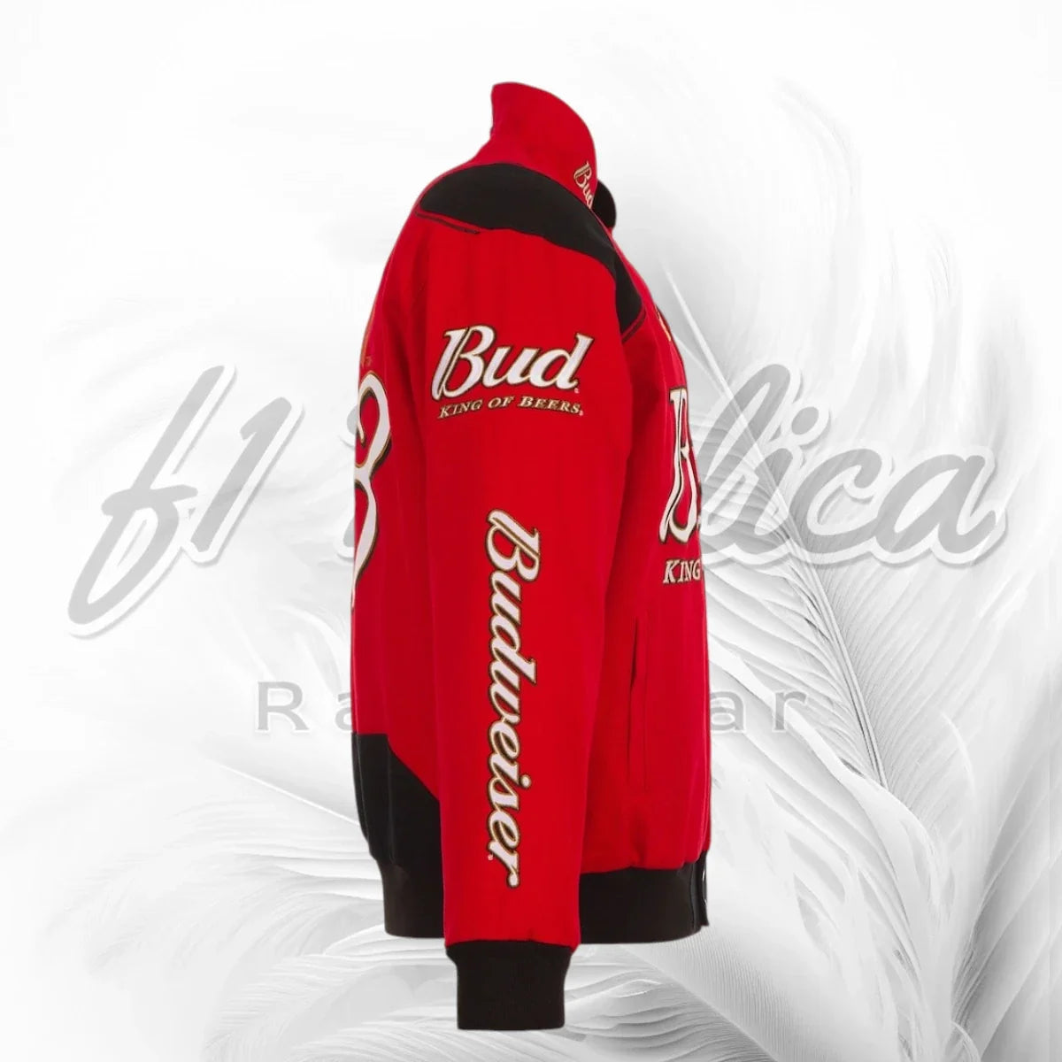 Budweiser NASCAR Red Vintage Motorsport Jacket