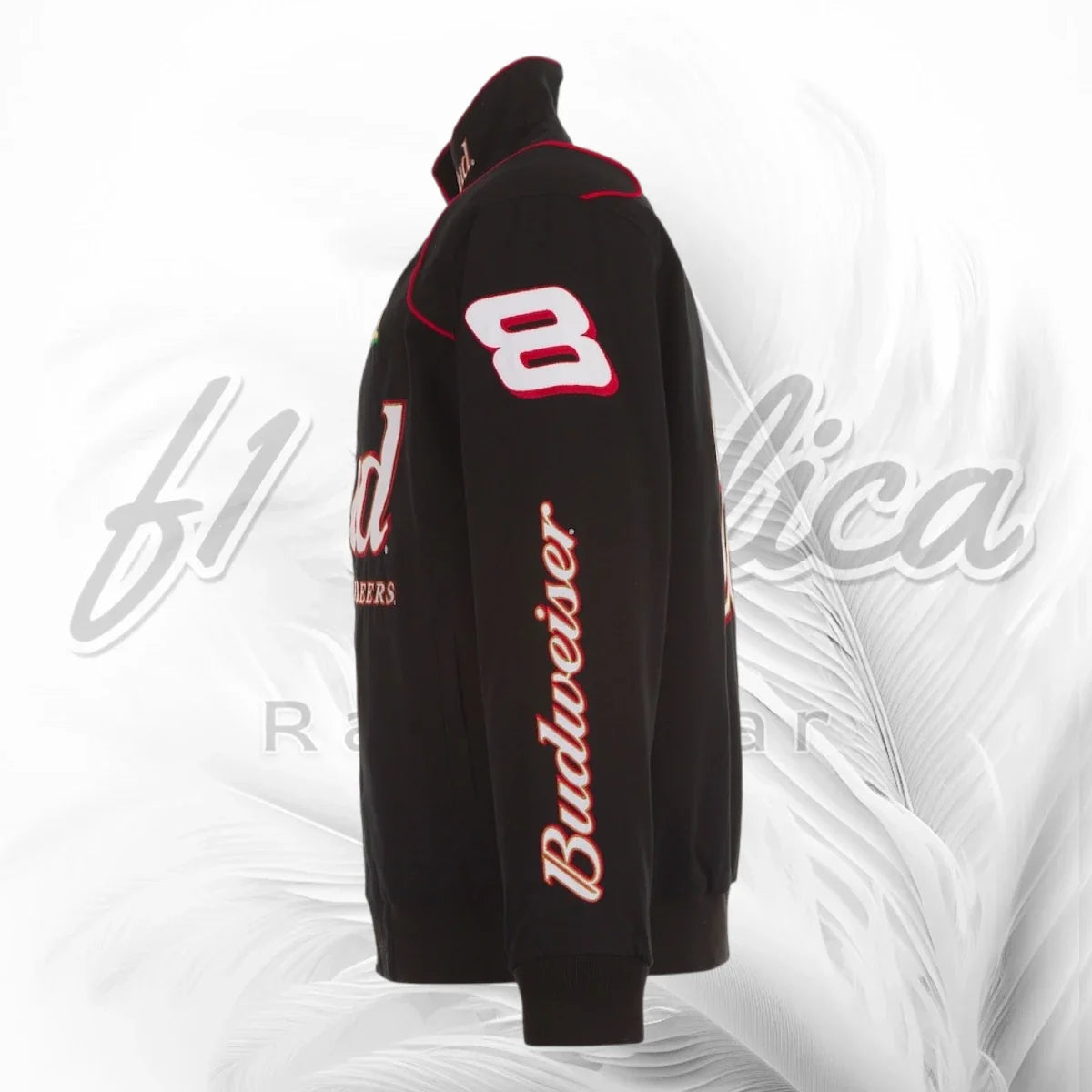 Budweiser NASCAR  Black Vintage Motorsport Jacket