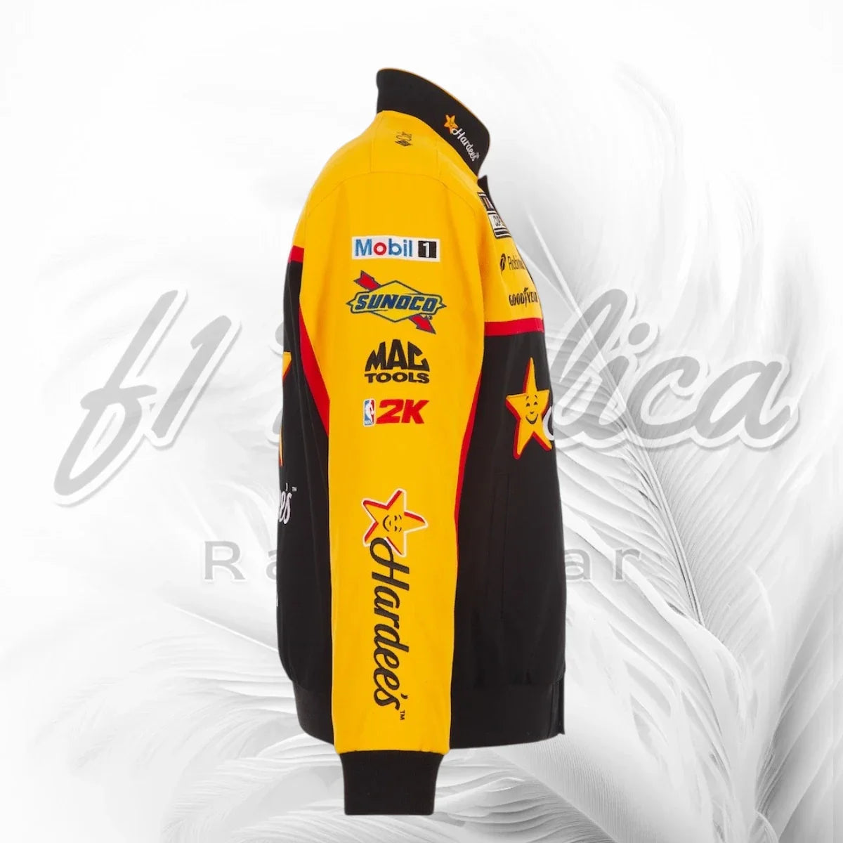 Bubba Wallace Hardee's NASCAR Racing Jacket