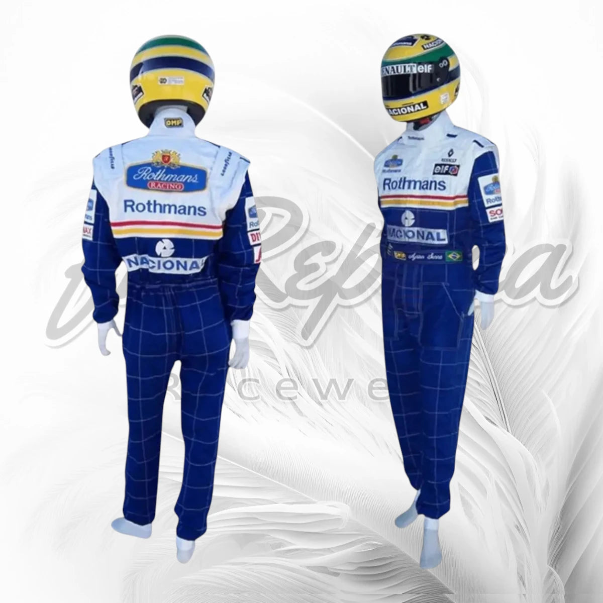Ayrton Senna 1994 Williams Renault Rothmans F1 Racing Suit Replica