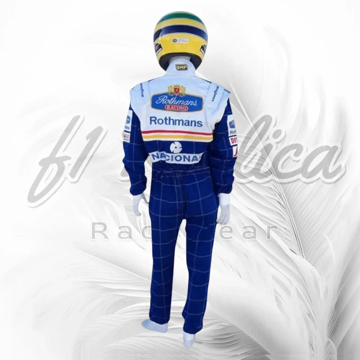 Ayrton Senna 1994 Williams Renault Rothmans F1 Racing Suit Replica