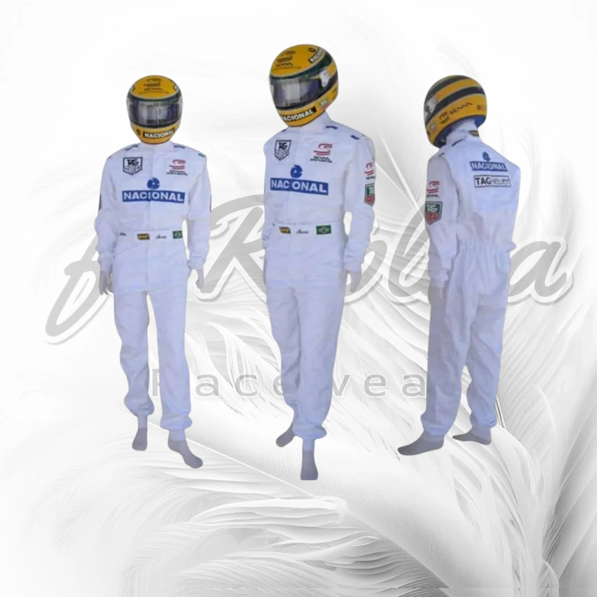 Ayrton Senna 1993 McLaren Ford F1 Racing Suit Replica