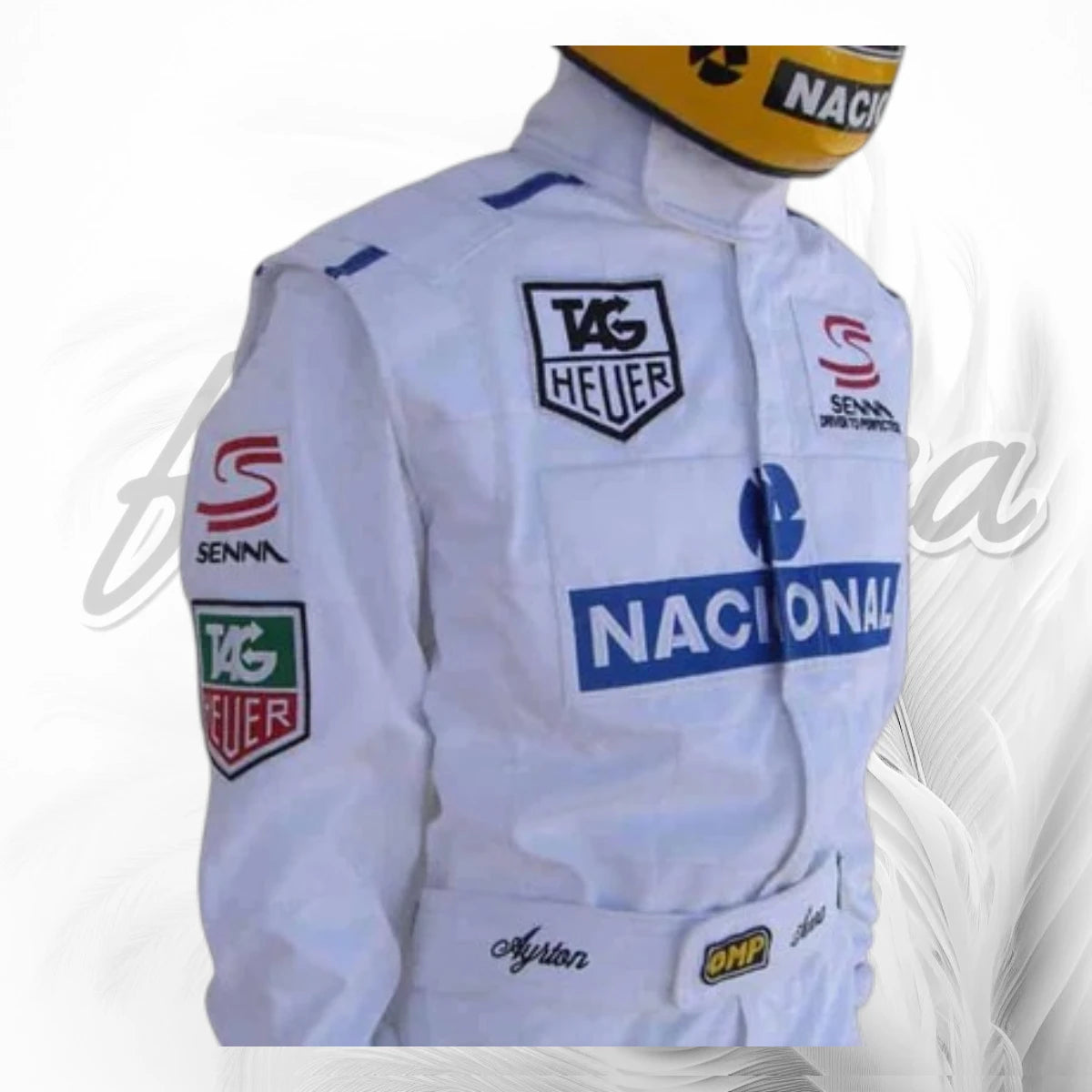 Ayrton Senna 1993 McLaren Ford F1 Racing Suit Replica