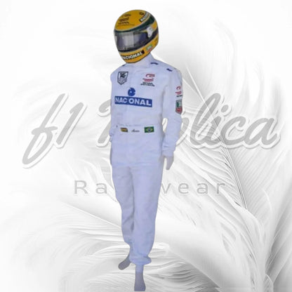 Ayrton Senna 1993 McLaren Ford F1 Racing Suit Replica