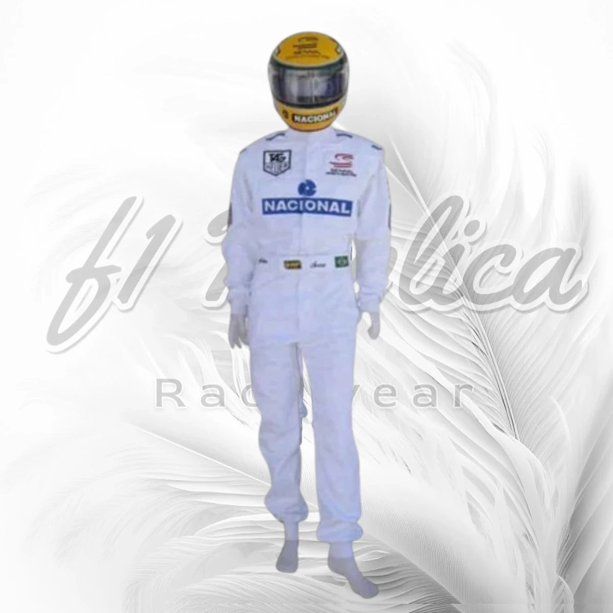 Ayrton Senna 1993 McLaren Ford F1 Racing Suit Replica
