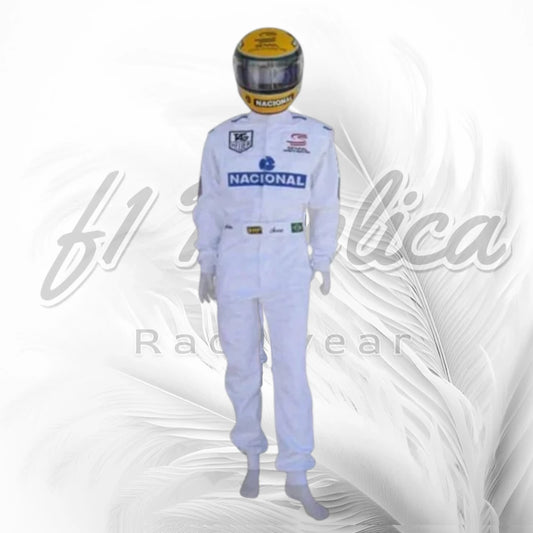 Ayrton Senna 1993 McLaren Ford F1 Racing Suit Replica