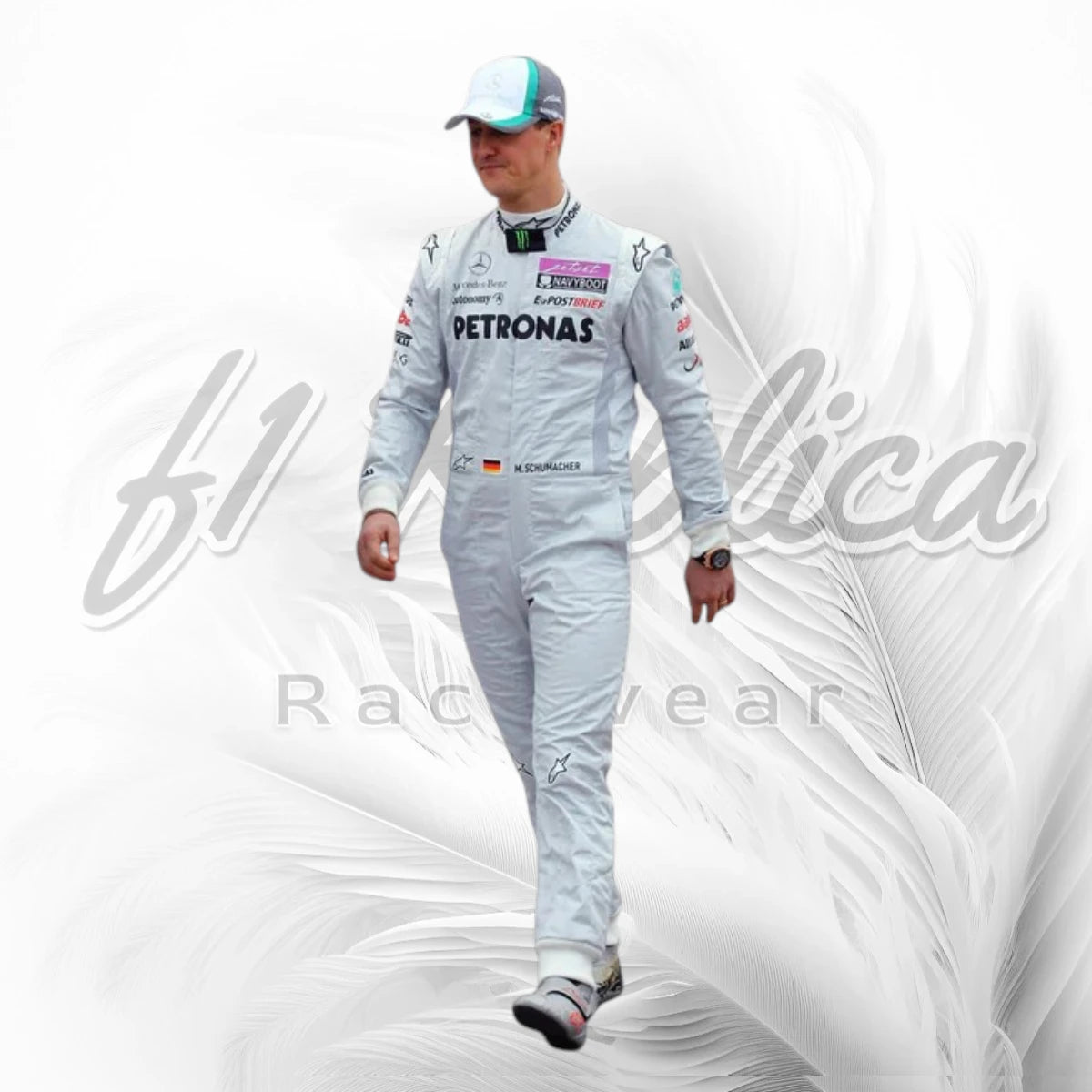 Michael Schumacher Mercedes AMG Petronas F1 Racing Suit Replica 2011