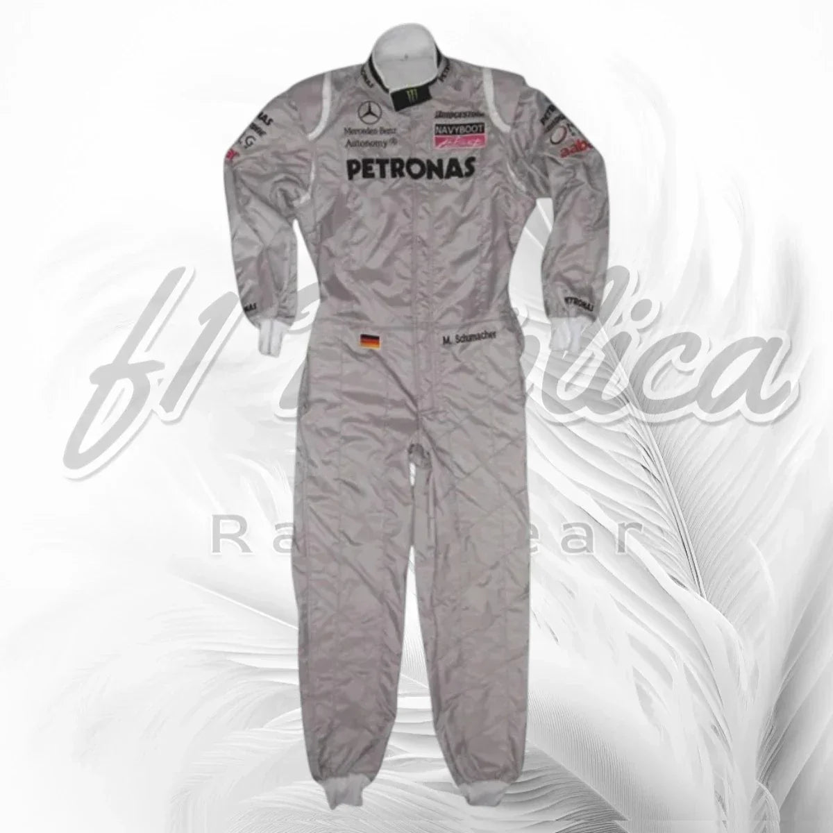 Michael Schumacher 2010 Mercedes GP Petronas F1 Racing Suit Replica