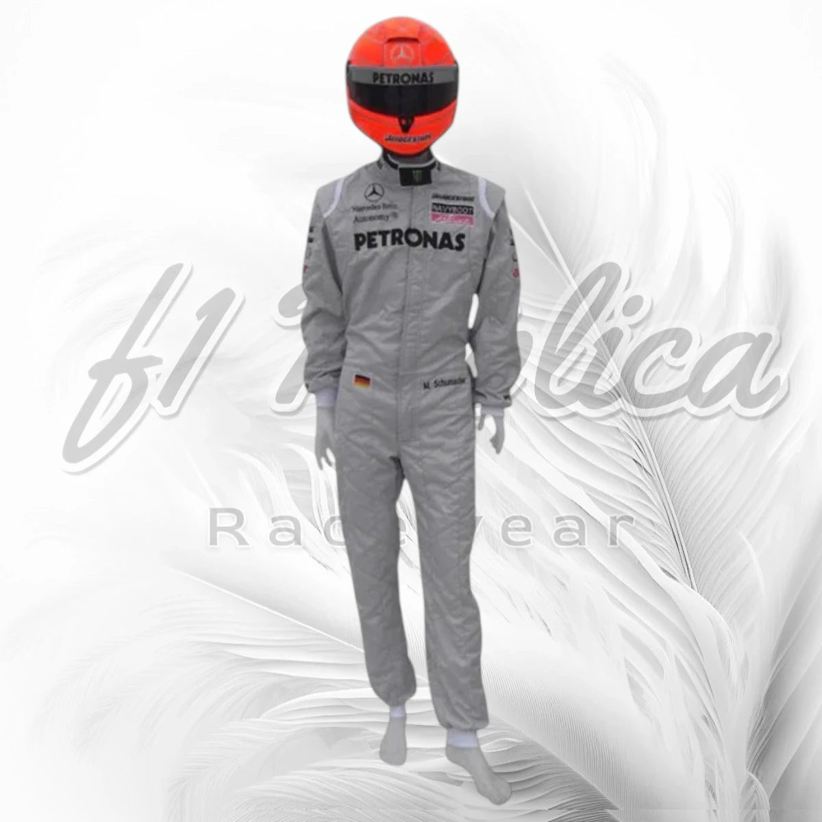 Michael Schumacher 2010 Mercedes GP Petronas F1 Racing Suit Replica