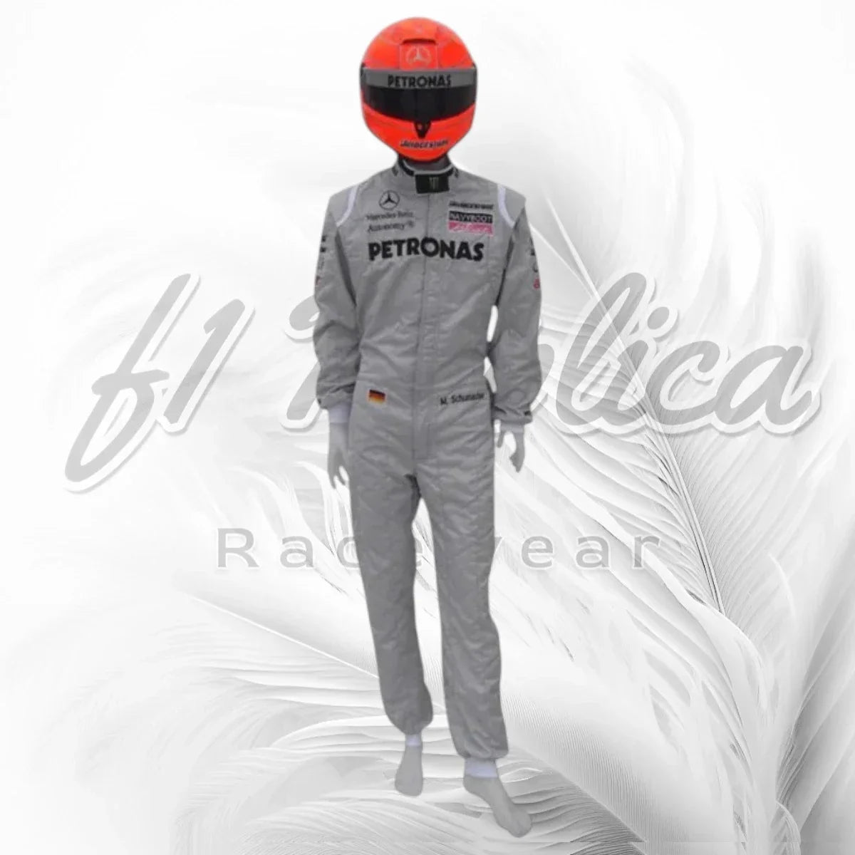 Michael Schumacher 2010 Mercedes GP Petronas F1 Racing Suit Replica
