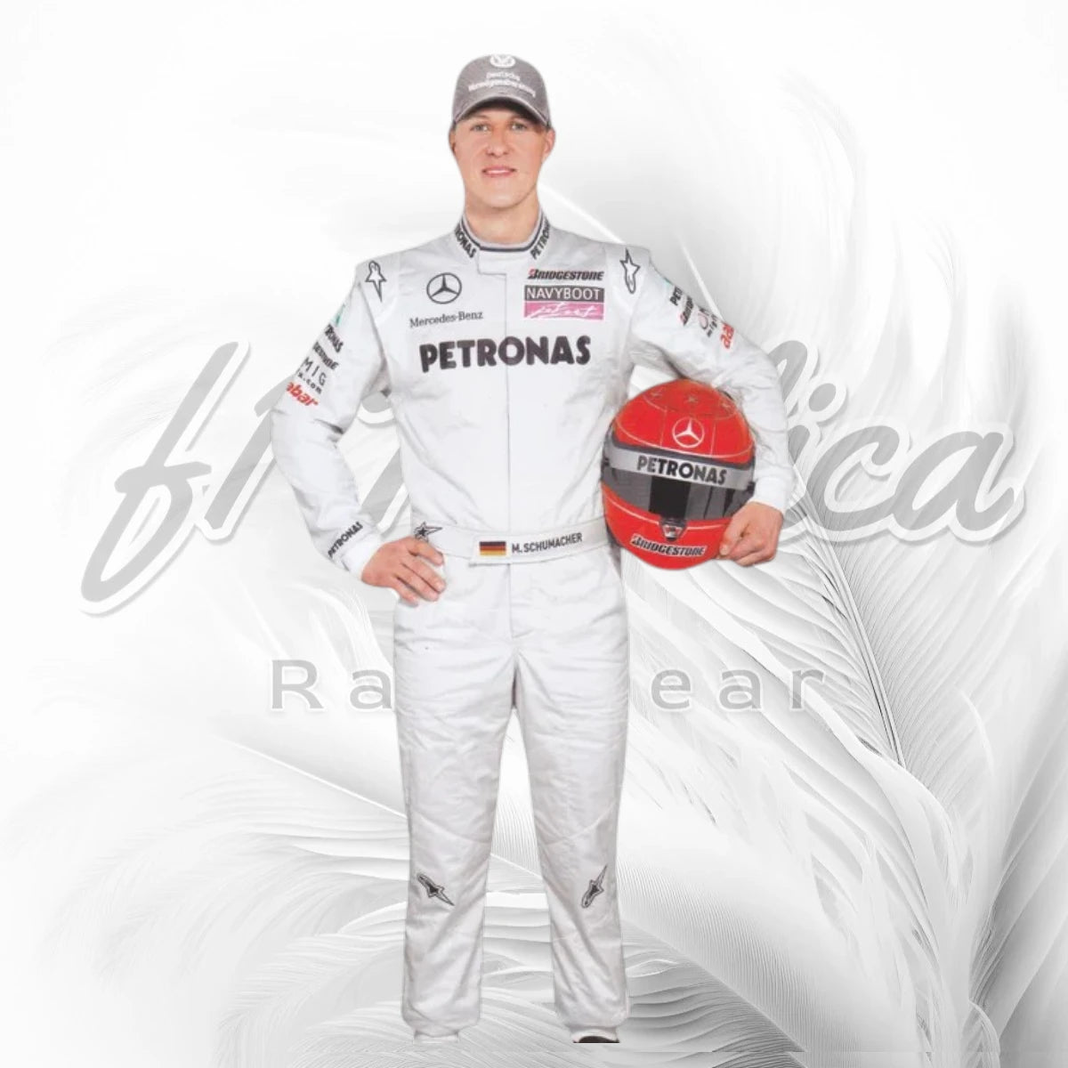 Michael Schumacher 2010 Mercedes GP Petronas F1 Racing Suit Replica