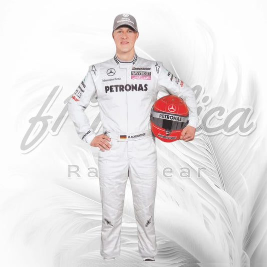 Michael Schumacher 2010 Mercedes GP Petronas F1 Racing Suit Replica