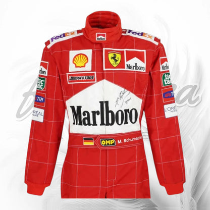 Michael Schumacher 2002 Ferrari F1 Racing Suit Replica