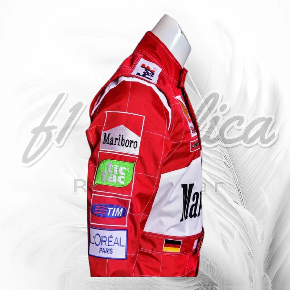 Michael Schumacher 2001 Ferrari F1 Racing Suit Replica | Marlboro Ferrari Formula One Racewear