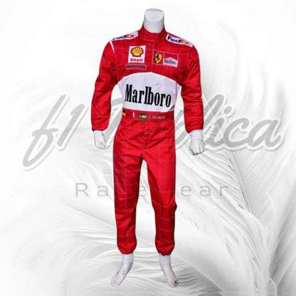 Michael Schumacher 2001 Ferrari F1 Racing Suit Replica | Marlboro Ferrari Formula One Racewear