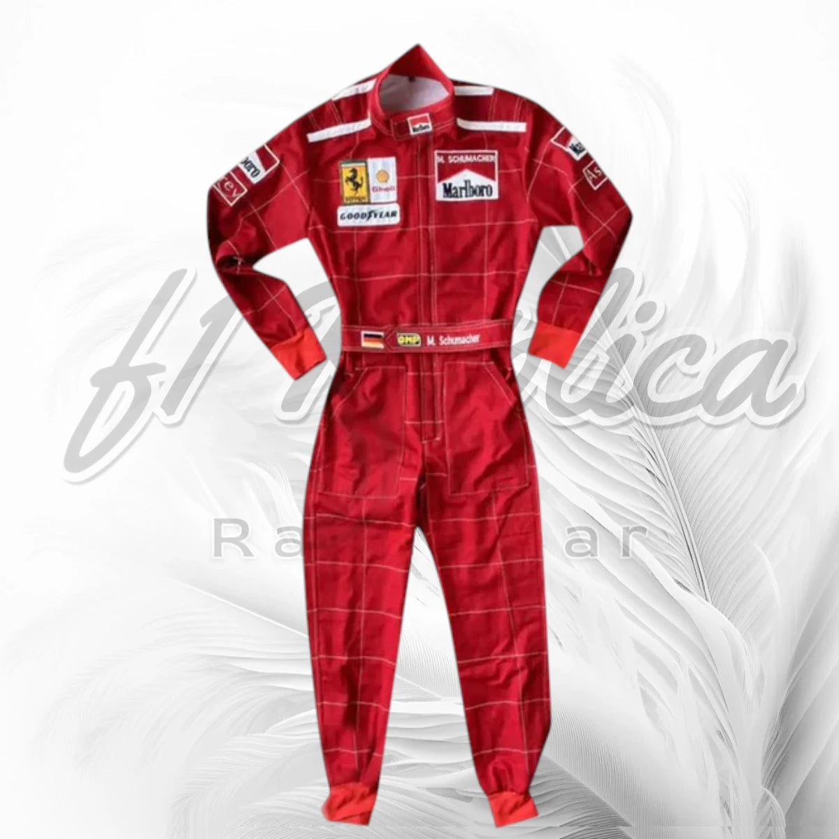 Michael Schumacher 1996 Ferrari F1 Racing Suit Replica