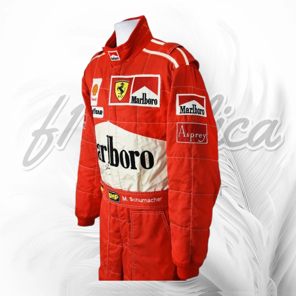 Michael Schumacher 1997 Ferrari F1 Racing Suit Replica
