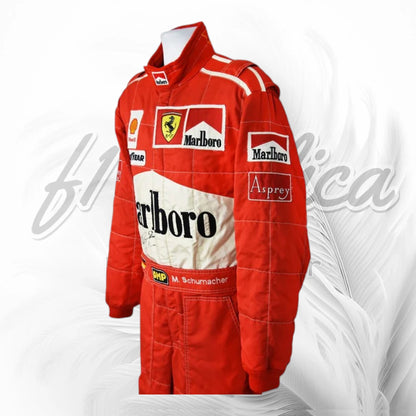 Michael Schumacher 1997 Ferrari F1 Racing Suit Replica
