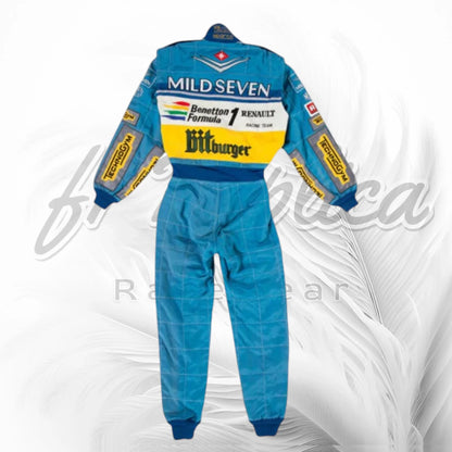Michael Schumacher 1995 Benetton Renault F1 Racing Suit Replica