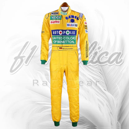 Michael Schumacher 1994 Benetton Ford F1 Racing Suit Replica
