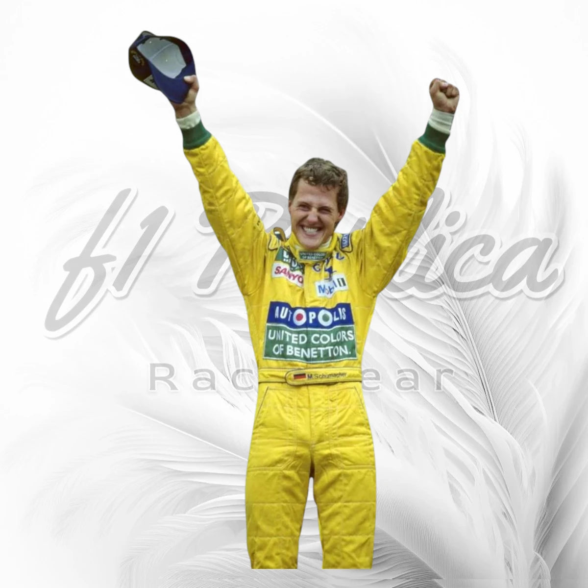 Michael Schumacher 1994 Benetton Ford F1 Racing Suit Replica