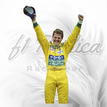 Michael Schumacher 1994 Benetton Ford F1 Racing Suit Replica