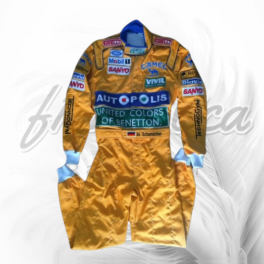 Michael Schumacher 1992 Benetton B192 Camel F1 Racing Suit Replica