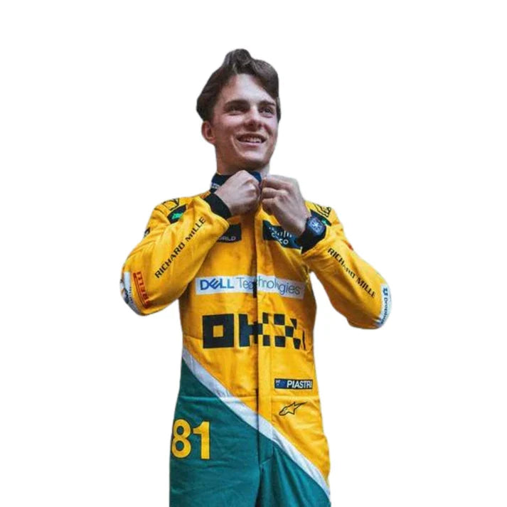 F1 Racing Costume Worn by Lando Norris & Oscar Piastri – 2024 Monaco GP