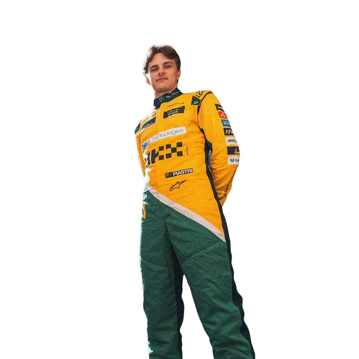 F1 Racing Costume Worn by Lando Norris & Oscar Piastri – 2024 Monaco GP