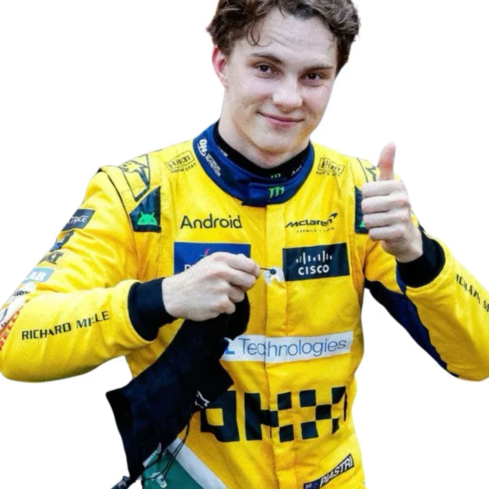 F1 Racing Costume Worn by Lando Norris & Oscar Piastri – 2024 Monaco GP