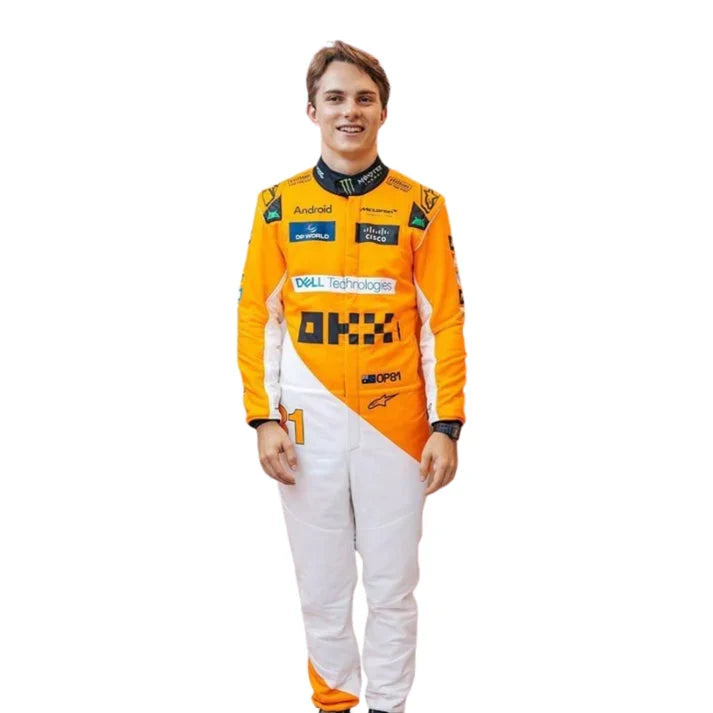 F1 Racing Costume Worn by Lando Norris & Oscar Piastri – 2024 Singapore GP