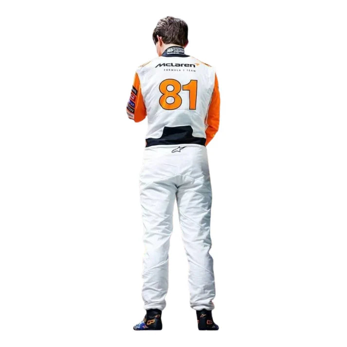 F1 Racing Costume Worn by Lando Norris & Oscar Piastri – 2024 Singapore GP