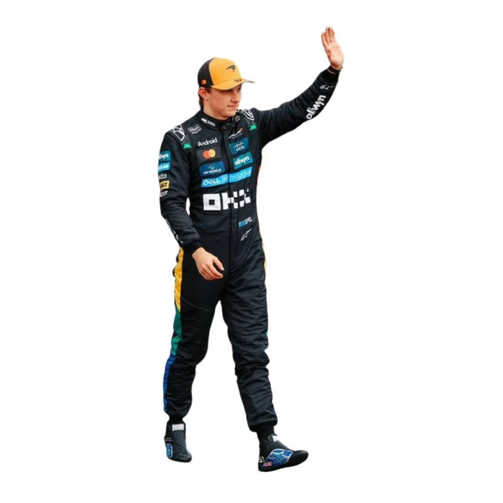 2025 F1 Racing Costume Worn by Lando Norris & Oscar Piastri - Silverstone British GP