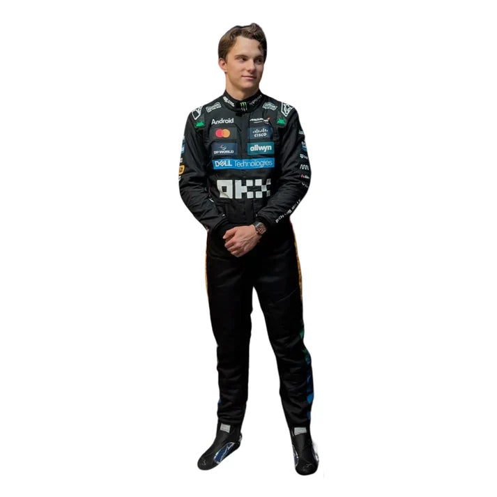 2025 F1 Racing Costume Worn by Lando Norris & Oscar Piastri - Silverstone British GP