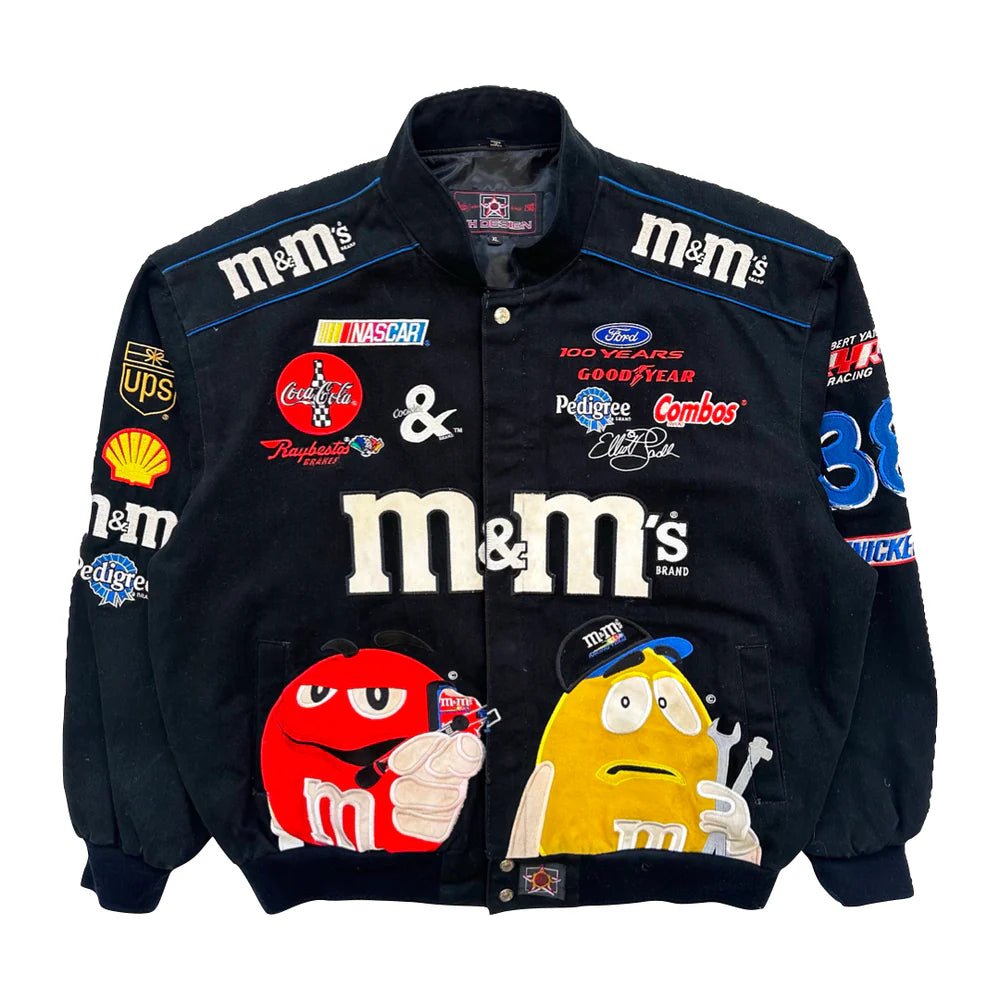 Vintage M&M Nascar Racing Jacket