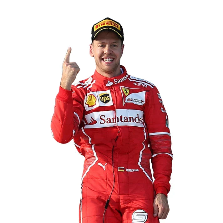 Sebastian Vettel 2017 F1 Racing Suit