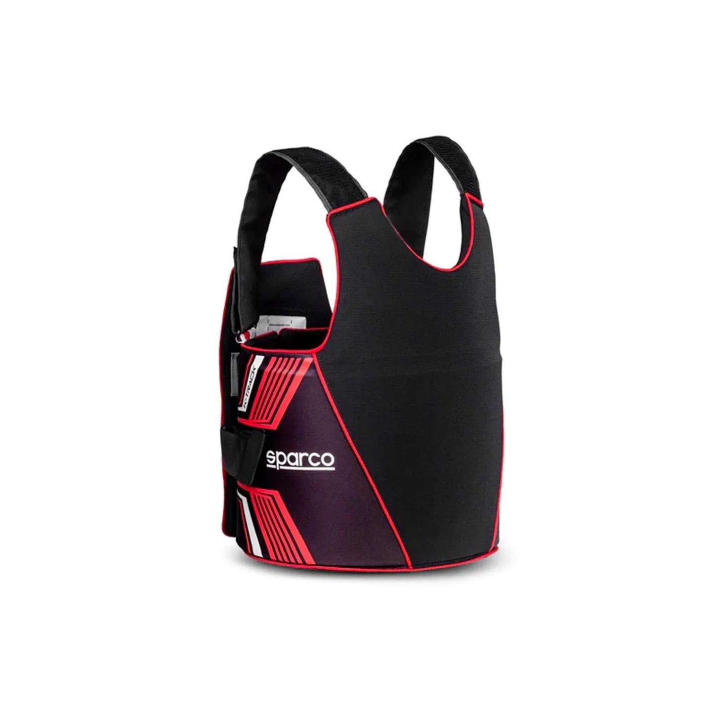 Sparco K-Track Rib Protoction Black Red